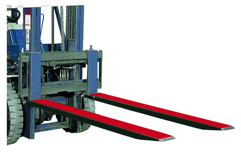 Fork Extensions with coating - slip resistant and noise reducing
