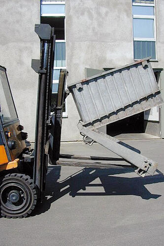 Drop-Bottom Box Dumper