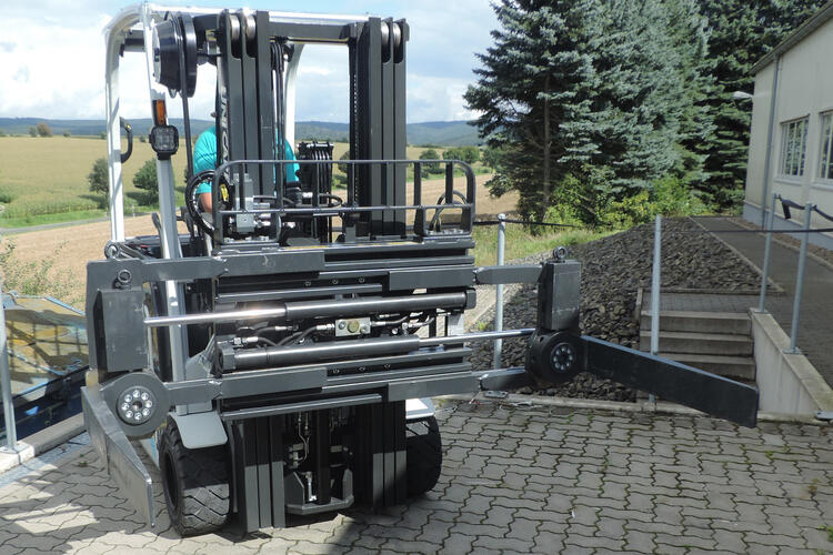 Drehgabelklammern von stabau im Einsatz