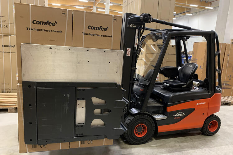 Appliance clamp in action