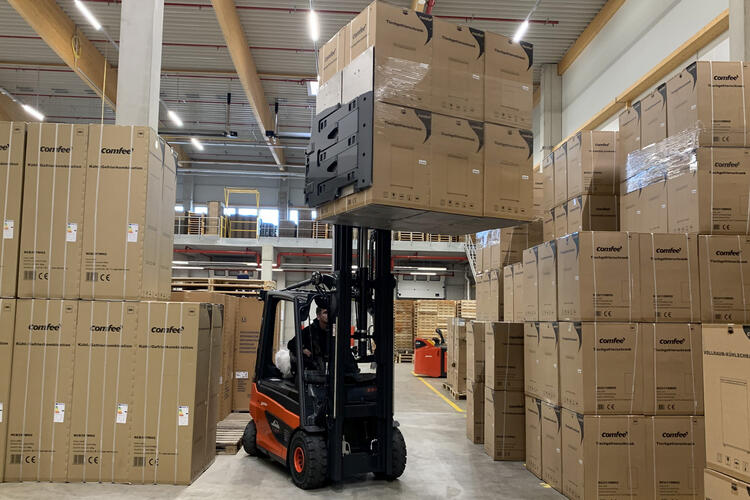 Appliance clamp in action