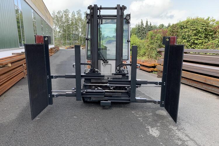 telescopic carton clamp