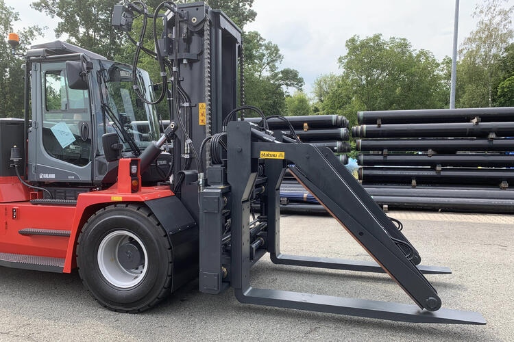 Integral Fork Positioner