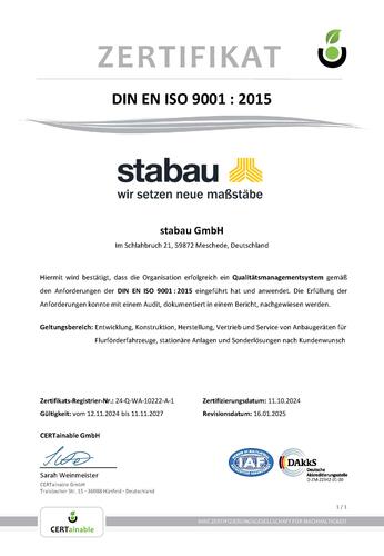Zertifikat ISO 9001-DE-2024-stabau
