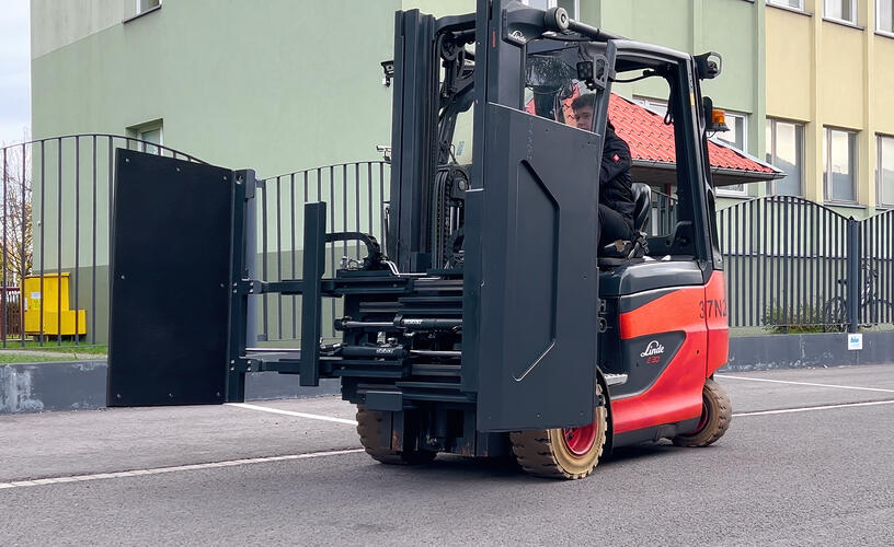 S 16 KKT-stabau teleskopierbare Kartonklammer