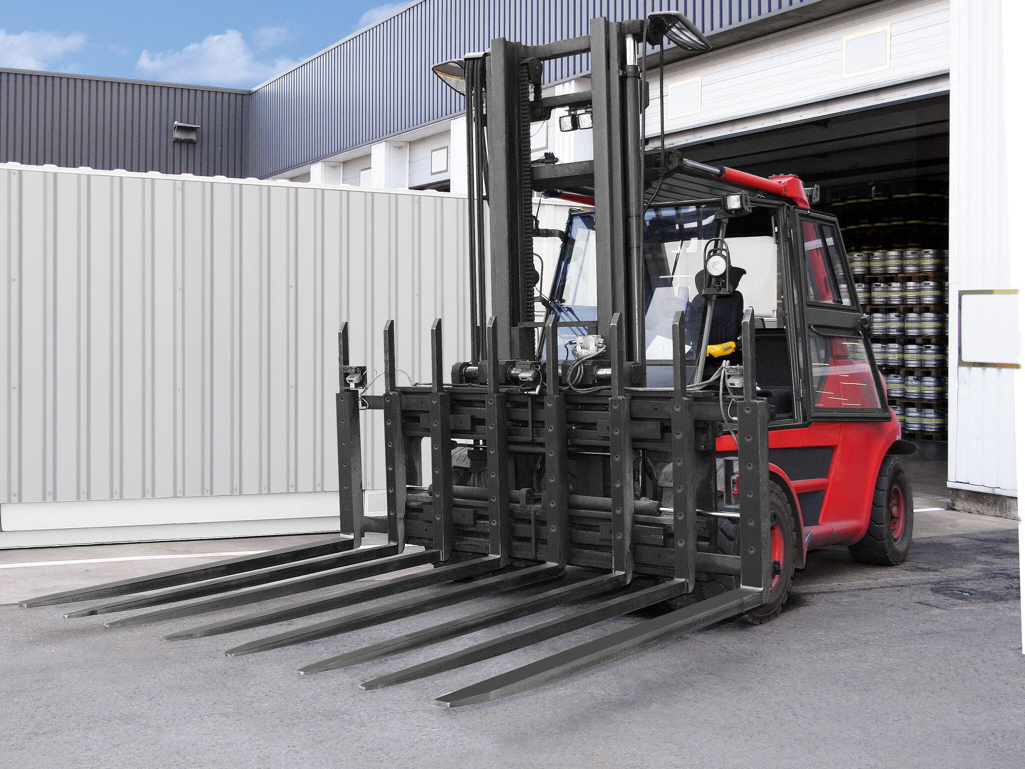 6-8-Pallet Handler with sideshift