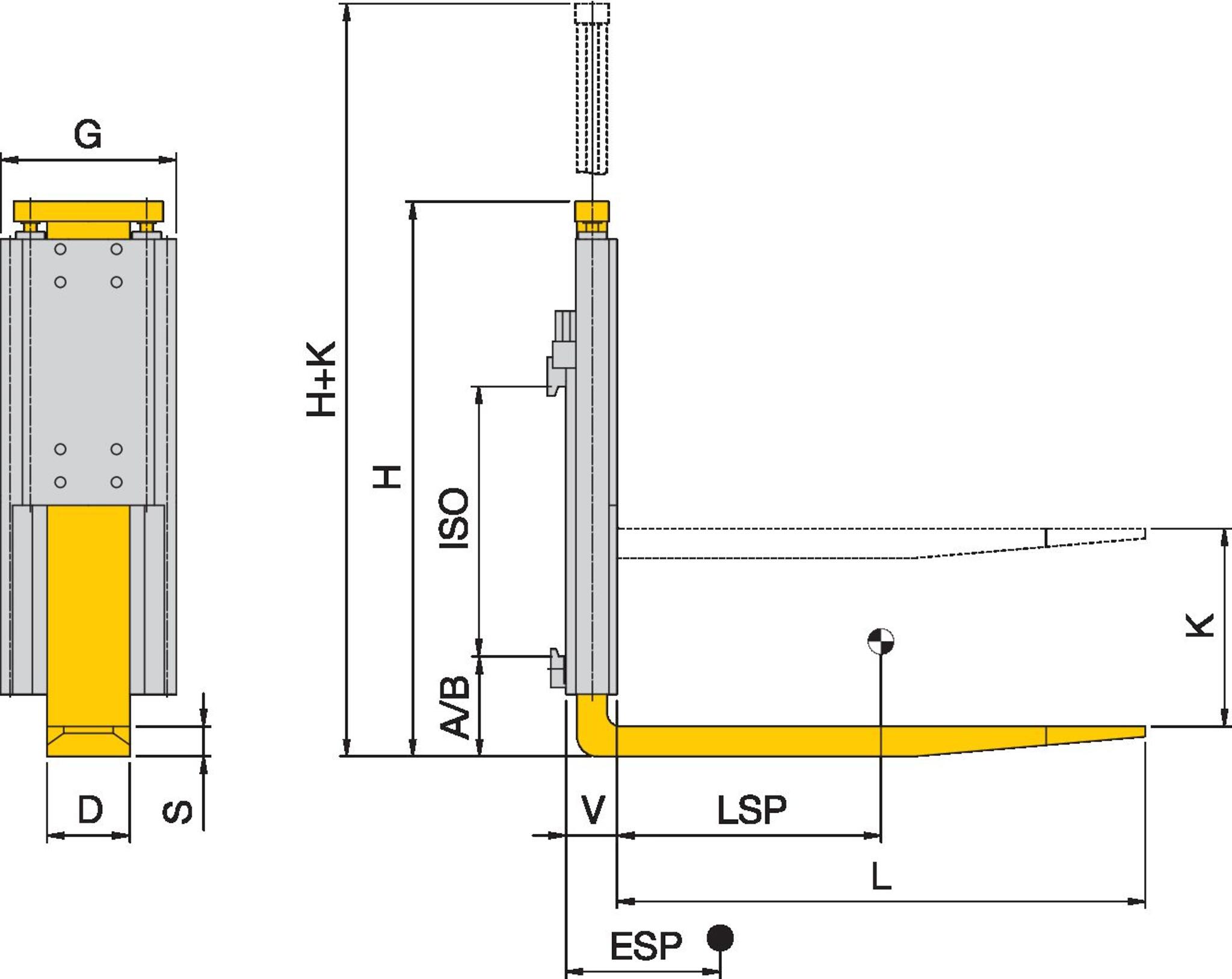 Hubgabeln von stabau