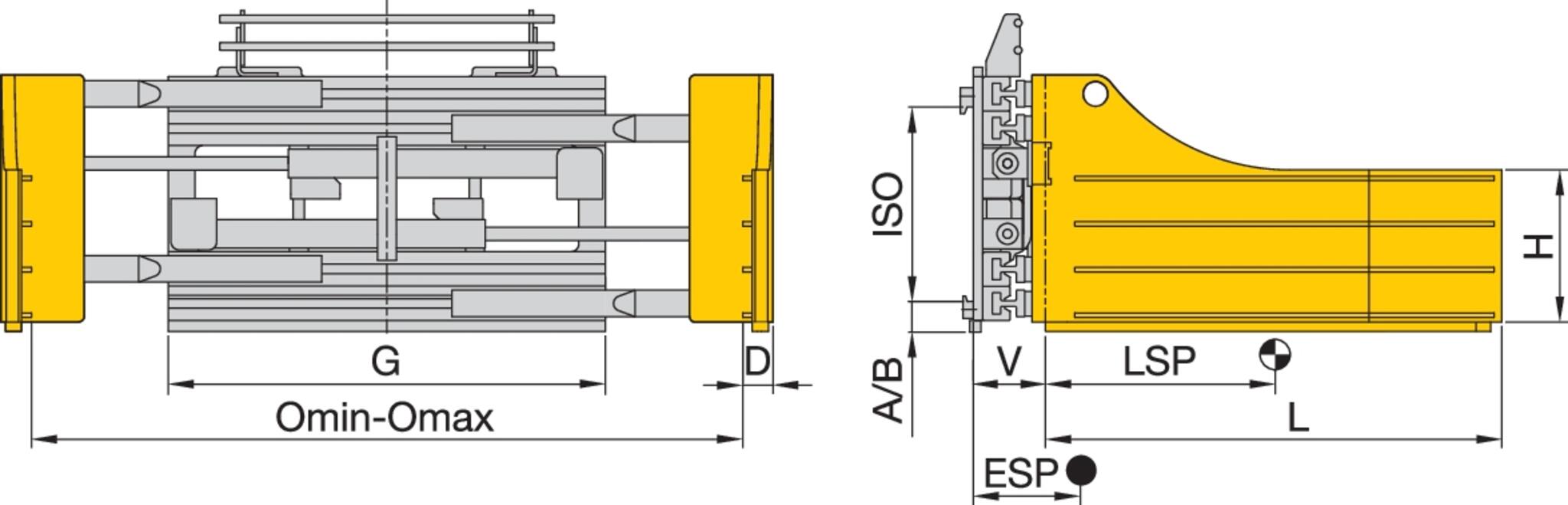 Recyclingklammer für stabau
