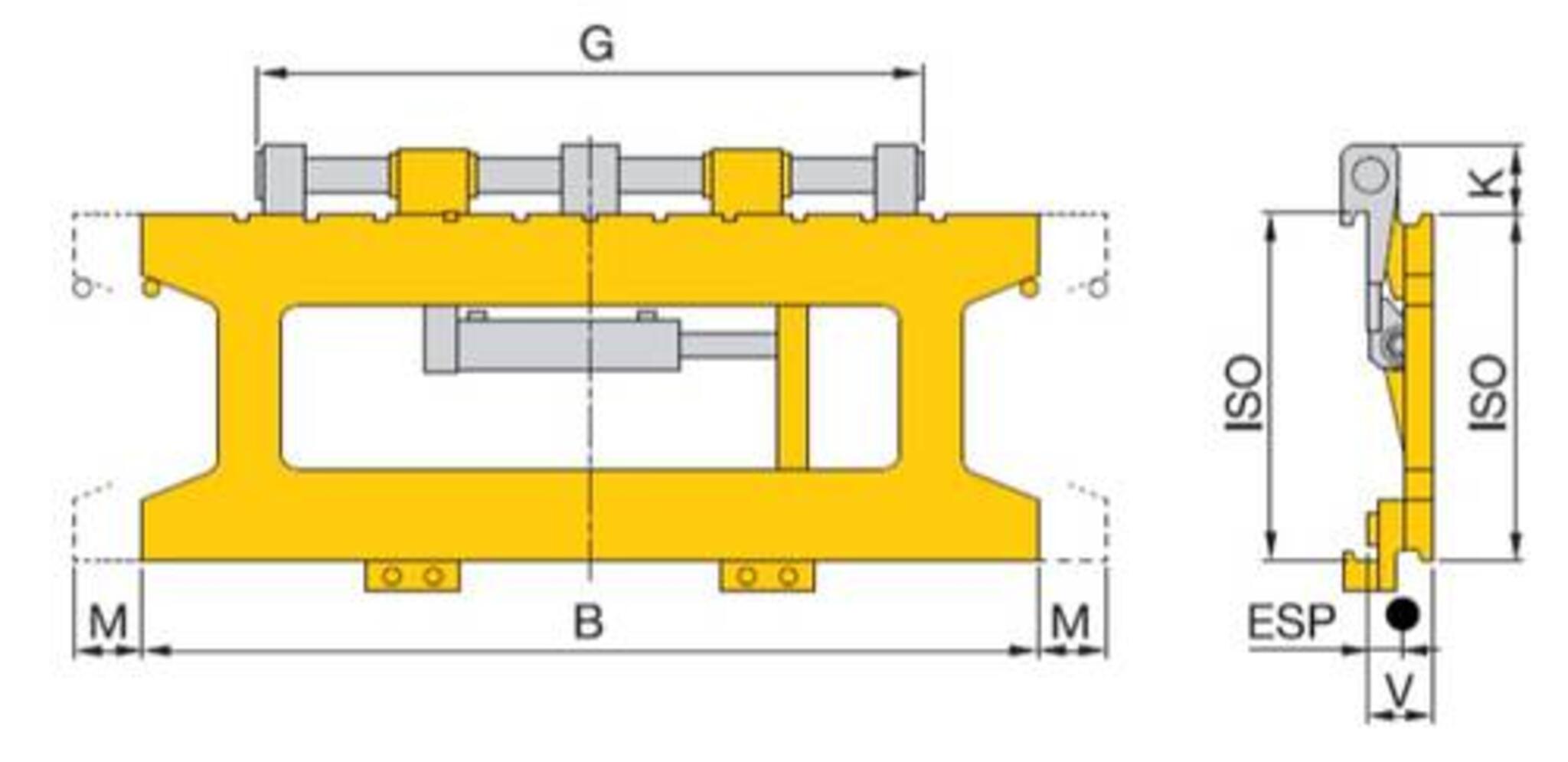 Seitenschieber (Hochleistungsmodell)