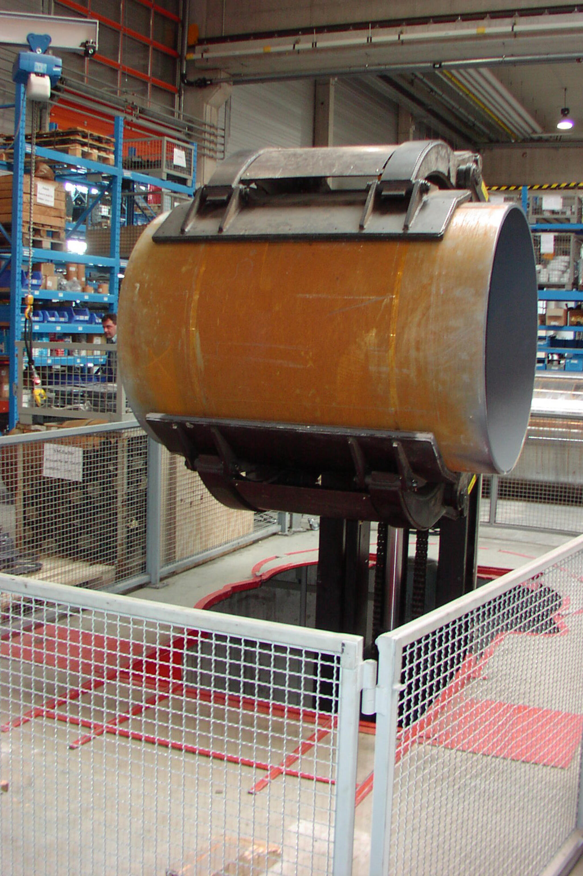 Stationary roll clamp by stabau