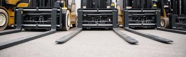 Zinkenverstellgerät wellengeführt